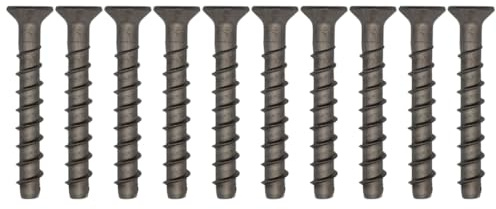 10x Remstaler BETONSCHRAUBE Senkkopf mit Torx-Antrieb | EDELSTAHL A4 | Ø6 - Ø10 | ETA Zulassung | made in GERMANY | Betonschrauben (6x50)