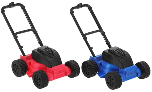 Gatuida Lot de 2 tondeuses Miniatures pour Maison de poupée, Jouets éducatifs en Plastique réalistes, Ornement idéal pour Les Jeux interactifs des Enfants (garçons et Filles).