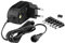 Goobay 59033 Universal Netzteil 3V - 12V max 12 W Netzgerät mit Adapter 2x Klinkenstecker & 4x DC-Stecker 1000 mA Steckernetzteil Schwarz