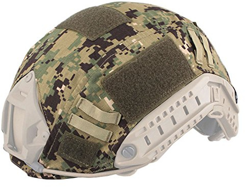 EMERSONGEAR Tactical Helmet Cover Camouflage Combat Helmet Accessories for Airsoft Paintball Gear Fast Helmet Cover BJ/PJ/MH (AOR2)
