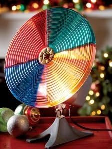 BW Brands Christmas Tree Color Wheel - Illuminates Your Indoor Christmas Tree. Great on Silver/White/Aluminum Color Indoor Holiday Trees!