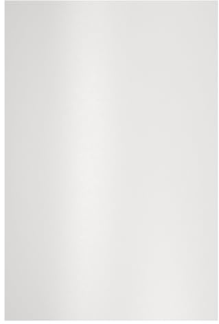 Netuno 20x carton blanc nacré A4 210 x 297 mm 300g Aster Metallic White papier cartonné brillant carton perlé papier de bricolage pour scrapbooking DIY cartes de vœux billets invitations menus