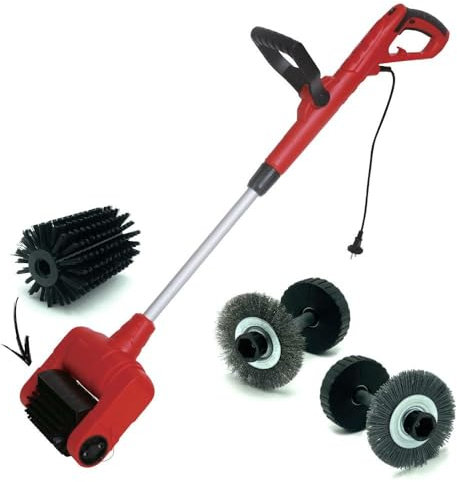 Limpiador eléctrico para terraza y suelo / Cepillo rotativo Maxibrush