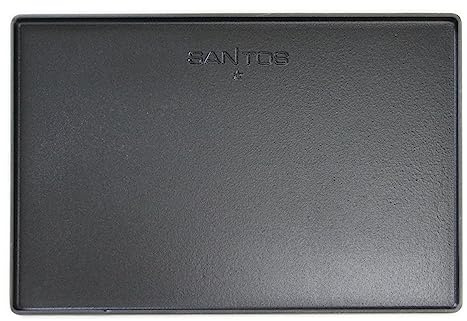 CHEFGASTRO Wende-Grillplatte Gusseisen für Napoleon Rogue, 45,1 x 29,5 cm, seasoned Plancha Pizzaplatte für Gasgrill