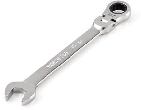 TEKTON 15 mm Flex Head 12-Point Ratcheting Combination Wrench | WRC26415