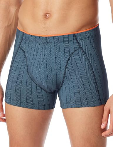 Schiesser Herren Unterwäsche Shorts Bio Baumwolle-95/5 Originals Boxershorts, blaugrau_178125, 6