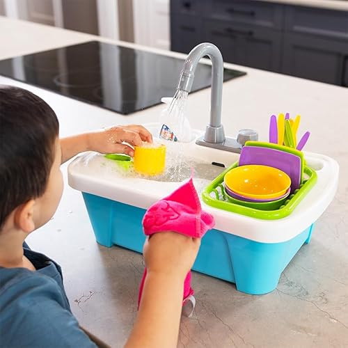Fat Brain Toys Role Playing Kitchen Sink Pretend Play & Imaginative Play for Ages 3 to 8