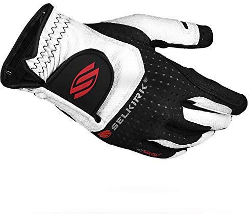 Selkirk Attaktix Women's Premium Pickleball Glove (Right Hand) (White/Black)