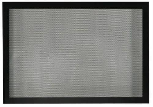 Kaminschutzgitter, Kaminschutzgitter, hoch, 91,4 cm (36 Zoll), Mattschwarz, Kaminschutz, Flache Kaminschutzgitter, dekorativ The New
