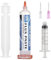ALLECIN Flussante Senza Piombo 30mL No Clean Solder Flux Paste 30CC Flussanti per Saldatura Flusso per Pasta Saldante alla Colofonia AEC-558 con Siringa per PCB SMD BGA (Confezione da 1 pezzo)