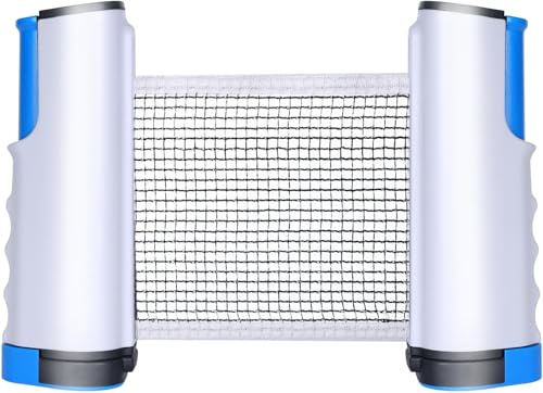 Flintronic Rete da Ping Pong, Retrattile da Ping Pong, Portatile Rete di Ricambio per Ping Pong per Tavolo da Ping Pong, Scrivania, Tavolo da Pranzo, può Essere Esteso a 170cm