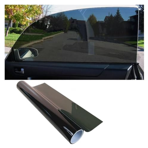 Fönsterfärgad film UV Värmereflekterande Hemkontor Glas Värme Solar UV-skydd Solskyddsfilm 3Mx50CM VLT Car Kaross Färgton Film(25 Percent)