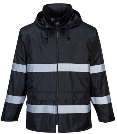 Portwest Veste de pluie classique IONA™, taille : L, couleur : noir, F440BKRL