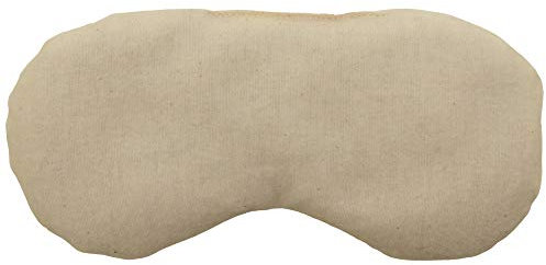 Bio Augenkissen Augentrost & Leinsamen (Baumwollflanell, extra weich) zur Entspannung, zum Kühlen, erwärmen oder für Yoga