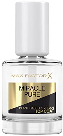 Max Factor Miracle Pure Nail Care Top coat végétalien 12 ml