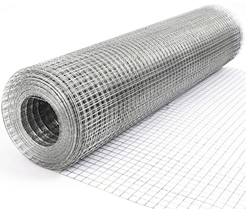 Generic - Volierendraht Drahtgitter 304 Edelstahl Robustes Schweißgitter 2x2 Quadratische Öffnungen Hardware-Tuch Maschendrahtzaun Für Garten Draussen (Color : Silver, Size : 1x6m)