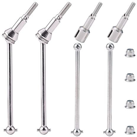 HAIBOXING RC Car Spare Parts Metal Front Universal Drive Shafts and Rear Drive Shafts Apply to 903 & 903A & 905(90205 & 90206 & 90207)
