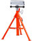VEVOR Servante à Rouleaux Capacité de Charge 1134 kg Support à Rouleau Pliable Hauteur Réglable 700-1320 mm en Acier 45# avec Base Stable pour Accueillir Tuyaux Jusqu'à 305 mm de Diamètre, Planches
