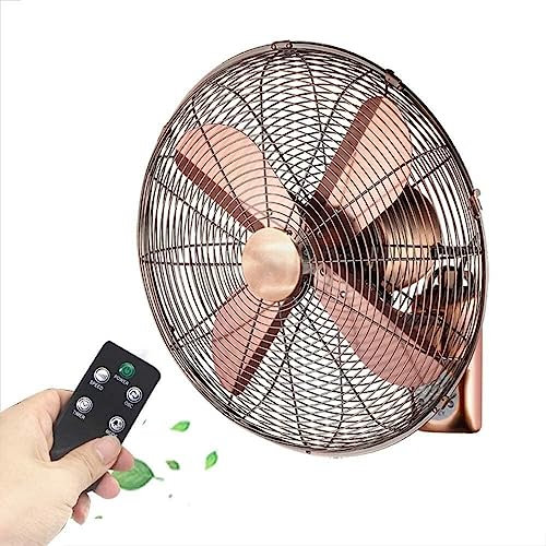 Wandventilator, Wandventilatoren, Retro-Wandventilator aus Metall, langlebig und verschleißfest, industrieller Hochleistungs-Elektroventilator mit 50 W (Farbe: Weiß, Größe: 45 cm/18 Zoll) (Weiß 45