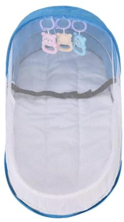 Cuna De Viaje, Cuna Portátil Plegable Para Bebé Con Dosel De Malla, Sombril