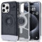 Spigen Classic C1 MagFit Hülle Kompatibel mit iPhone 15 Pro Kompatibel mit MagSafe -Graphite