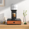 Multifunctional Metal Vertuoline Coffee Pod Holder for 60 Small or 40 Large Vertuo Capsules Pods & 40 Dolce Gusto Pods,Nespresso Vertuoline Capsule Drawer Organizer Coffee Machine Stand