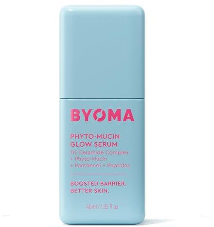 BYOMA Phyto-Mucin Glow Serum (40ml) Hydrating Mucin Face Serum - Plumps, Primes and Nourishes with Barrier Boosting Formula for a Smooth, Radiant Skin