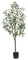 CETRD Artificial Olive Tree, 4FT Tall Faux Olive Trees 48in Outdoor Fake Potted Silk Plant with Trunk and Realistic 436 Leaves and 16 Fruits for Modern Office Home Decor（1pack）
