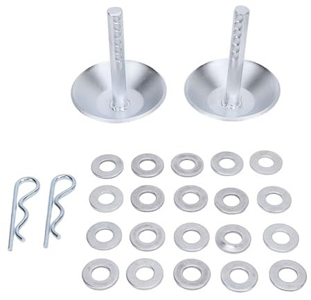 Fictory Zapatos quitanieves 2205071 para Polaris RZR ACE ATV UTV, resistentes a los impactos, altura ajustable, incluye junta