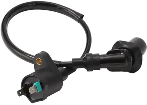 Bobina di accensione per moto GY6, connettore candela GY6, bobina di accensione di ricambio, per motore GY6 50/125/150CC, adatto per scooter, fuoristrada, moto e fuoristrada
