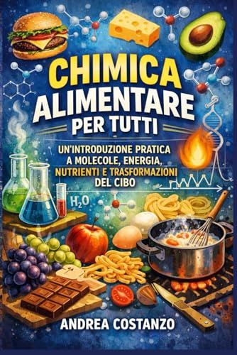 Chimica Alimentare per Tutti: Un’introduzione pratica a molecole, energia, nutrienti e trasformazioni del cibo: 9