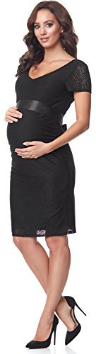 Bellivalini Abito Premaman Manica Corta BLV50-108 (Nero, L)