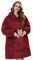 Elidepe Hoodie Decke, Geschenke für Frauen, Decken Hoodie Damen für Weihnachten, Super Weicher Bequemer Flanell Oversize Hoodie , Männer, Erwachsene,Teenager