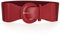Ro Rox Raya elastischer Krankenschwester - Gürtel Stretch Wide 50er Retro Vintage Taillenkorsett, Burgunderrot, M