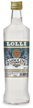 LOLLI Liquore, sassolino liquore per dolci, bottiglia da 700 ml, 30% vol. ideale come digestivo e per correggere il caffè o come aromatizzante nella preparazione dei dolci (Sassolino)
