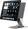 KU XIU X33 Pro Max Support de Charge Magnétique sans Fil pour iPad Pro 12.9, iPad Air 13 M2/M3, Support en Alliage d'Aluminium, Support de Bureau Ajustable 360° pour iPadPro 12.9 6e/5e/4e/3e Gén