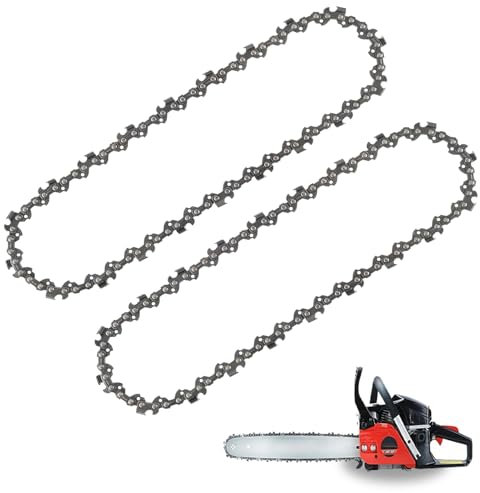 EPLZON 300 mm 3/8 LP 1,3 mm 45 eslabones Las Cadenas de Motosierra de bajo Rebote Son compatibles con einhell, Bosch, dolmar, ryobi, Husqvarna