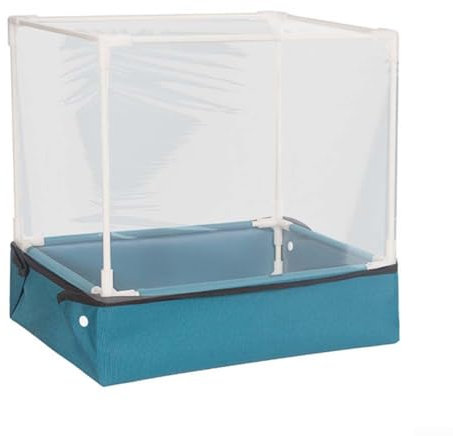 HEIBTENY Caja de plantación de hongos Cultivo cobertizo transparente Mini invernadero Kit de cultivo de hongos 40 x 30 x 40 cm para suculentas (casa de setas)