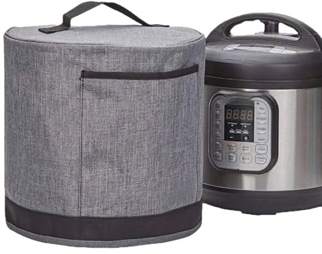 Cubierta De Freidora De Aire: Caja Protectora De Cocina De Arroz Con Mango De Transporte Y Bolsillos | Cubierta A Prueba De Polvo Engrosada Para La Máquina De Electrodomésticos De La Mesa De La Cocina