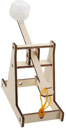 Kit de Catapulta de Madera DIY para Niños, Modelo Stem