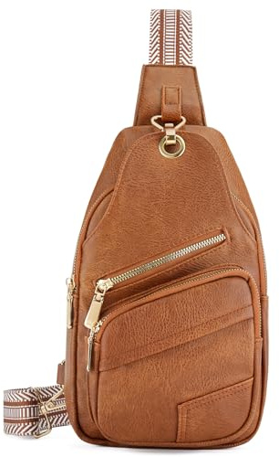GOIACII Crossbody - Borsa a tracolla da donna, piccola in pelle, per viaggi
