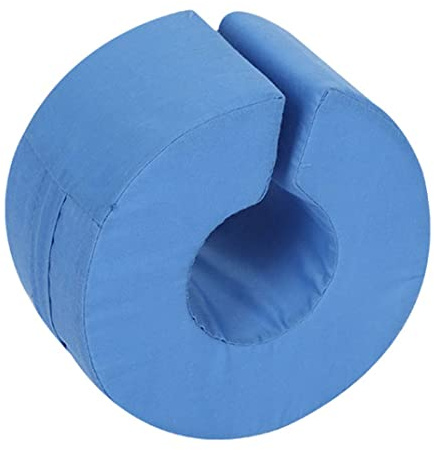 Protector de almohada para el talón, cojín para las úlceras por presión, soporte para el tobillo y pie, color azul