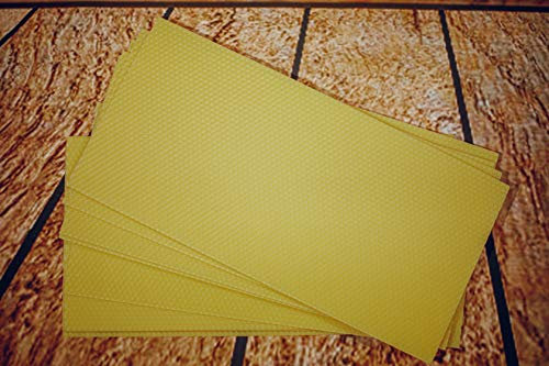 byander 1kg Mittelwände aus eigener Imker Deutschland reines Bienenwachs, Zander