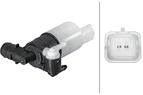 HELLA 8TW 006 848-161 Waschwasserpumpe, Scheibenreinigung - 12V - elektrisch