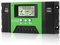 WEINUOER MPPT 30A Solar Laderegler 12V/24V Automatische 30A MPPT Laderegler mit Temperatursensor und LCD Display 4 USB Ports für Solarpanele 12V 24V Blei/Lithium Batterien