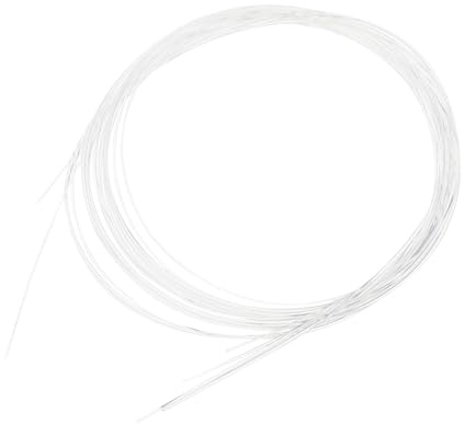 TOYANDONA 4piezas Cuerdas de Carbono Transparente para Ukelele Accesorios de Cable Musical para Instrumentos de Cuerda Adecuado para Uso Musical Casa o Escenario