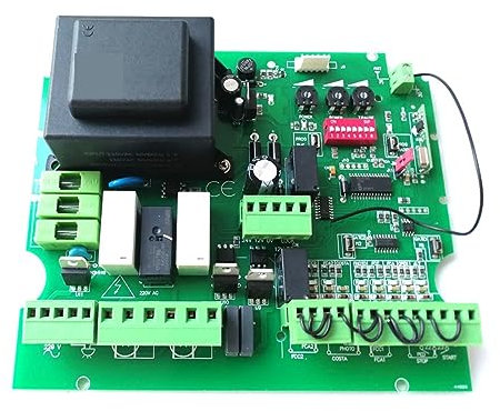 Motore per cancello scorrevole, operatore per apertura automatica del cancello a battente 220 V CA, scheda di circuito, controller elettronico per sistema di controllo doppio accesso per apertura au