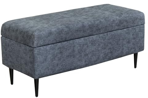 CRFATOP Printed Rectangle Ottoman Stool Cover Stretch Folding Storage Footstool Bench Slipcovers Upholstered Foot Chest Chair Covers Washable Entryway Furniture Protector with Elastic Bands,S,08