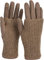 styleBREAKER Kuschelige Damen Touchscreen Handschuhe mit abnehmbaren Strickstulpen, warme Winterhandschuhe für eisige Tage 09010022, Farbe:Taupe