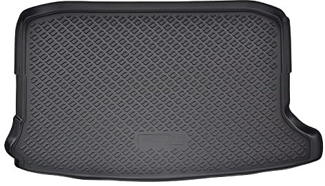 Norm Liners | Tapis De Coffre en Caoutchouc TPE Toutes Saisons pour Ateca Depuis 2016, Bord Haut, Noir, Antidérapant, Toutes Saisons